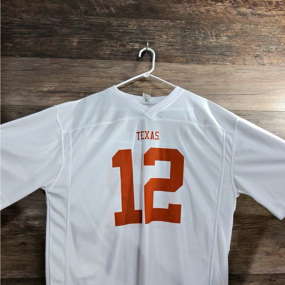 Texas Longhorns White and Orange Men's Jersey - Picture 7 of 8